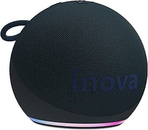 Caixa de Som, INAVA, Melhor Alto-Falante Portátil Bluetooth com Som até Hoje, Graves e Agudos Surround 360°, 20 Horas de Duração da Bateria - Compatível com Alexa (Verde)